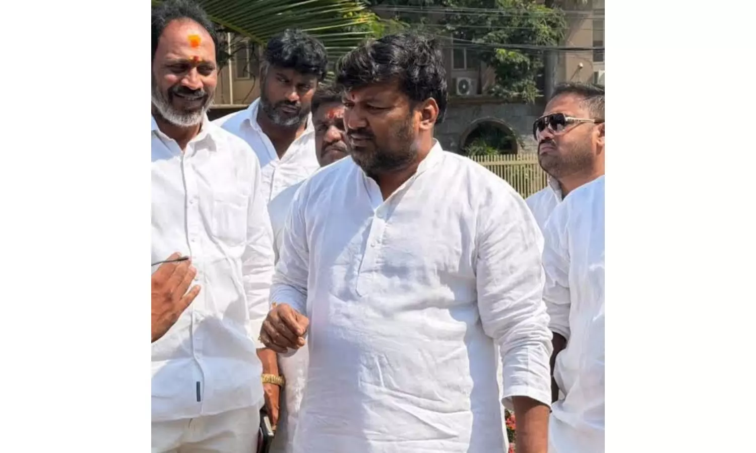Next Time We Will Bury Them: Telangana Congress Targets BRS Over Revanth Reddy-Ravana Effigy Next Time We Will Bury Them: Telangana Congress Targets BRS Over Revanth Reddy-Ravana Effigy