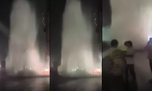 Hyd Water Supply Hit After Fatal Car Crash Damages Krishna Pipeline