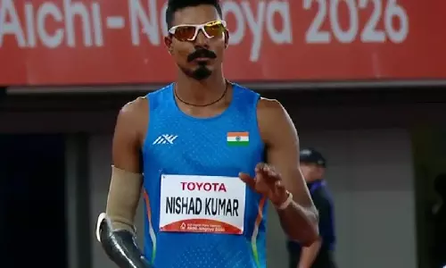 Nishad Kumar Bags Second Gold, Becomes Third Indian To Do So In Single Asian Para Games Nishad Kumar Bags Second Gold, Becomes Third Indian To Do So In Single Asian Para Games