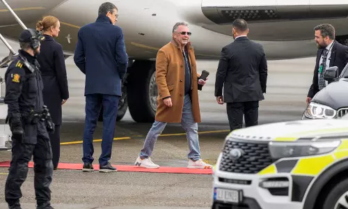 Zelensky Arrives In Oslo For Talks With US Envoys: Agency Zelensky Arrives In Oslo For Talks With US Envoys: Agency