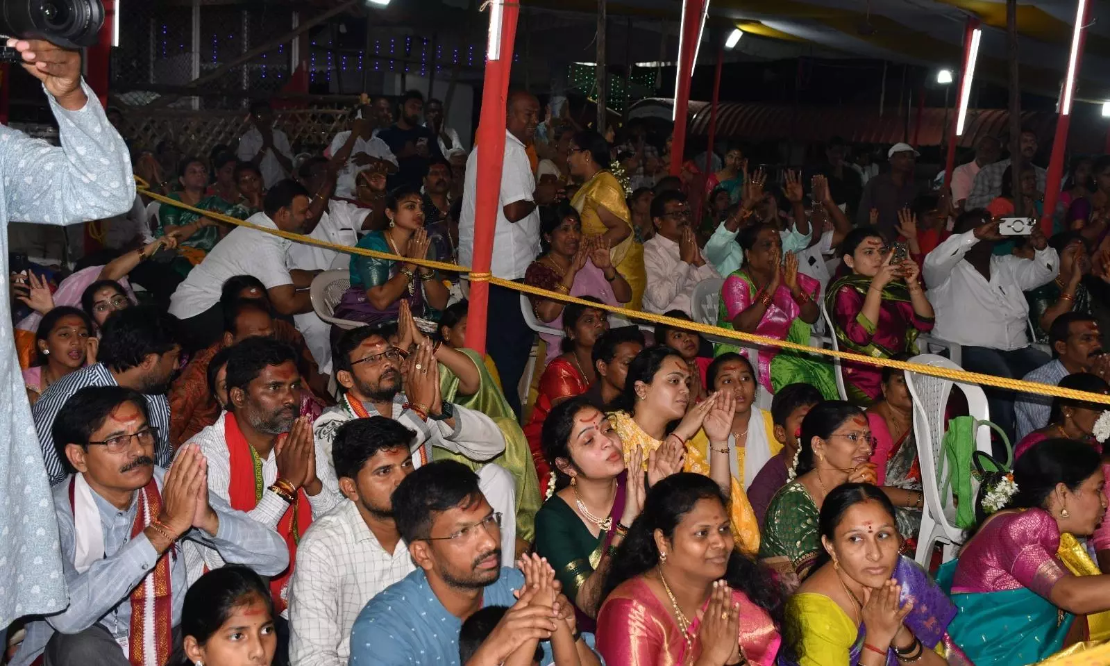 Bhadrakali-Bhadreshwara Kalyanam In Warangal Captivates Devotees Bhadrakali-Bhadreshwara Kalyanam In Warangal Captivates Devotees