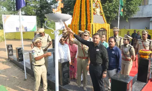 Police Commemoration Day: Adilabad Collector, SP Assure Support to Families of Police Martyrs