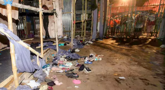 Chorbagan Durga Puja Treasurer Arrested Over Kolkata Stampede Chorbagan Durga Puja Treasurer Arrested Over Kolkata Stampede
