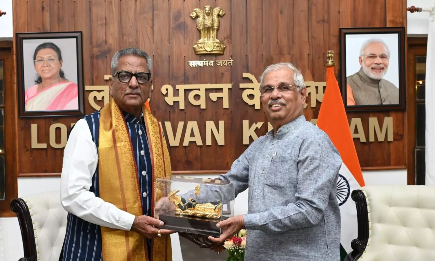 Om Prakash Mathur Sworn In As 29th Governor of Keralam Om Prakash Mathur Sworn In As 29th Governor of Keralam