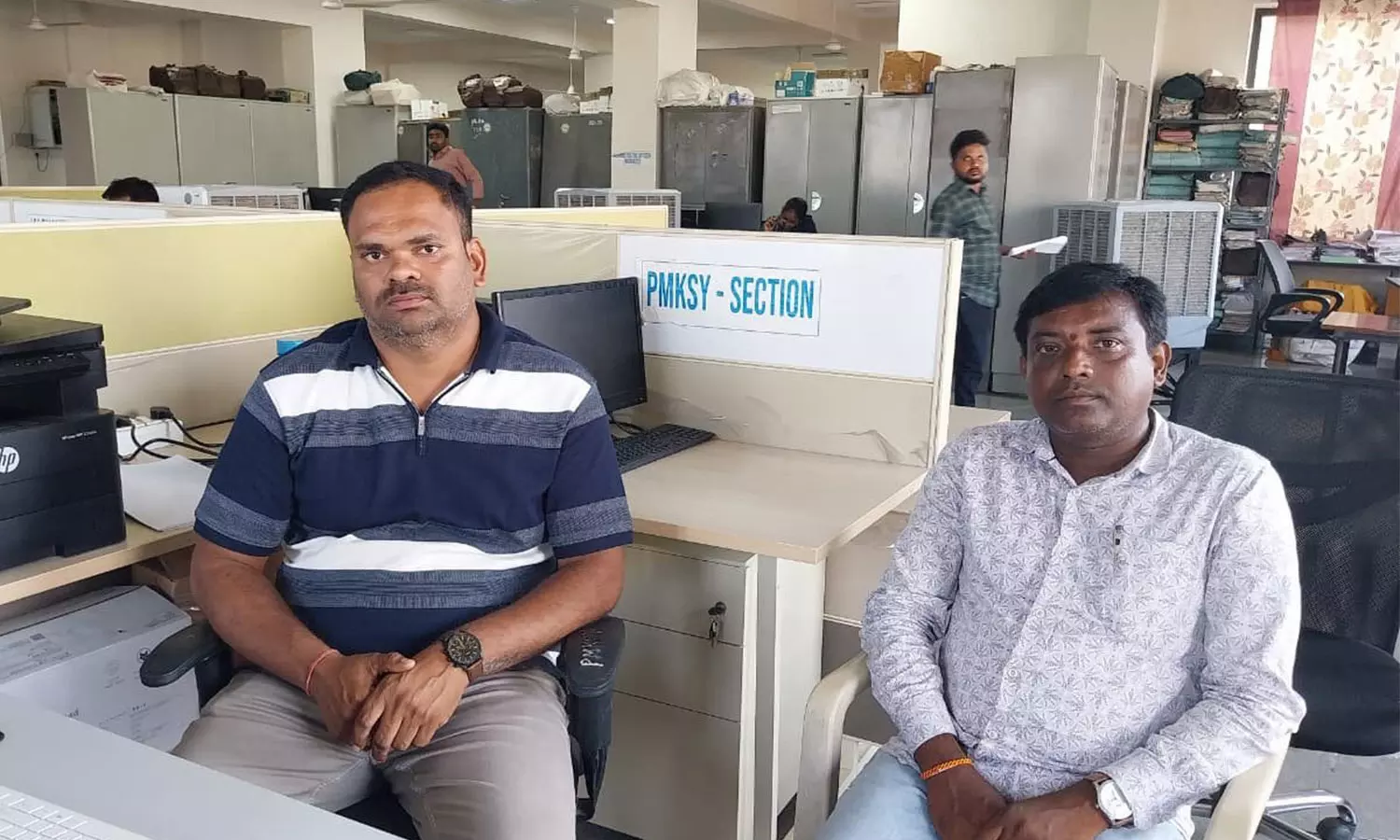 ACB Arrests 2 PMKSY Officials At Bhagirathipet Project In Bribe Case ACB Arrests 2 PMKSY Officials At Bhagirathipet Project In Bribe Case