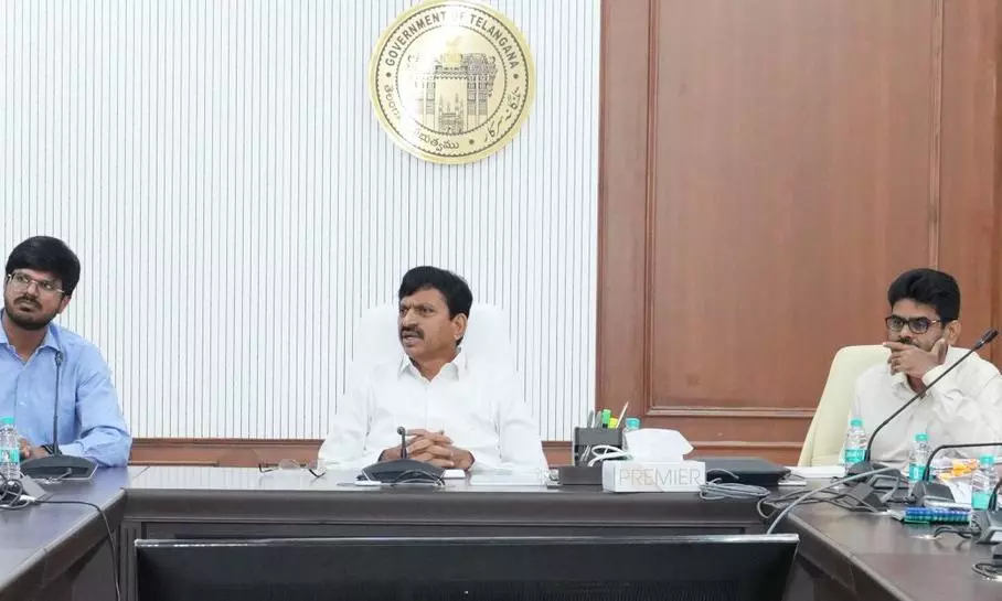 One Lakh Indiramma Flats in Hyderabad Cure Limits in 3 Phases: Ponguleti One Lakh Indiramma Flats in Hyderabad Cure Limits in 3 Phases: Ponguleti