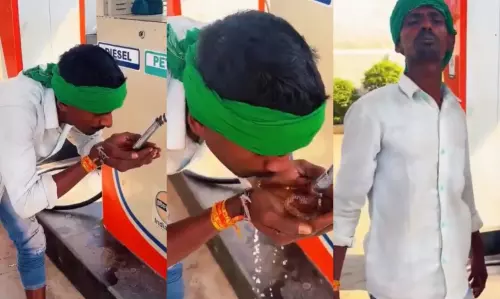 Bihar: Man Drinks Petrol to Gain Instagram Fame, Video Goes Viral Bihar: Man Drinks Petrol to Gain Instagram Fame, Video Goes Viral