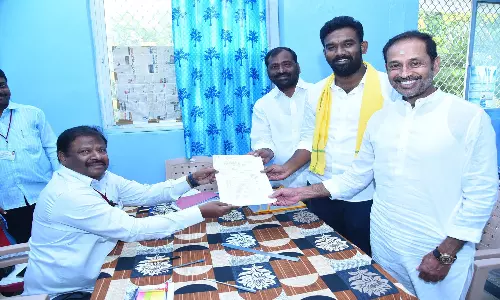 TDPs Paritala Sriram To Contest  As Nallacheruvu ZPTC Chairman