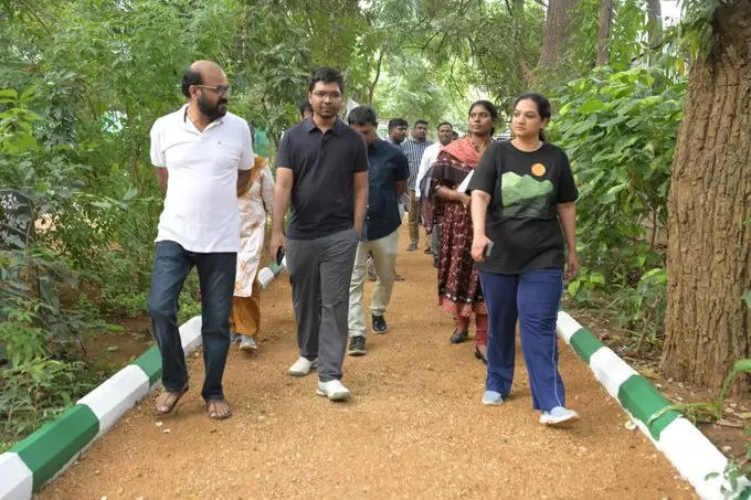 CMC Chief Inspects Ongoing Engineering Works in Moosapet CMC Chief Inspects Ongoing Engineering Works in Moosapet