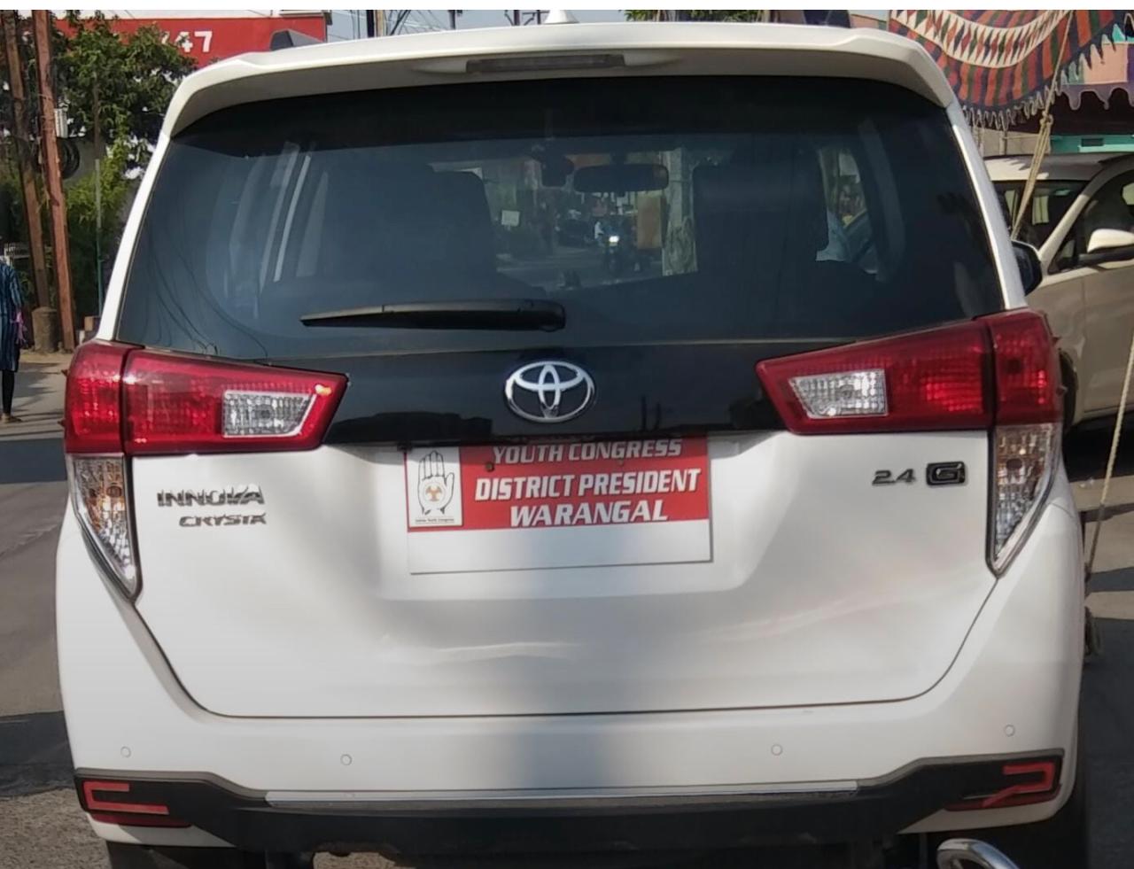 Register Number Sticker Vehicles Displaying Status But No Number On Plates Catching Attention