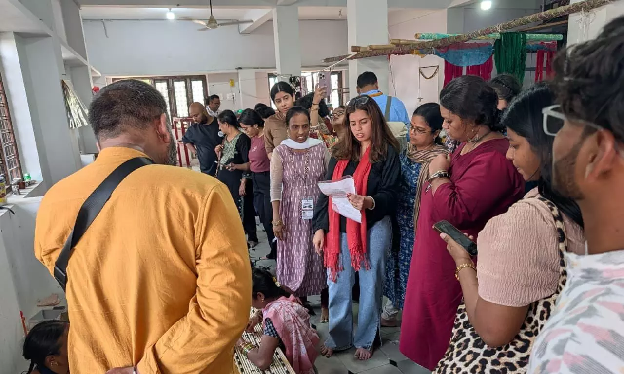 Guided Heritage Tour Explores Pochampally’s Ikat Traditions And Village Life Guided Heritage Tour Explores Pochampally’s Ikat Traditions And Village Life