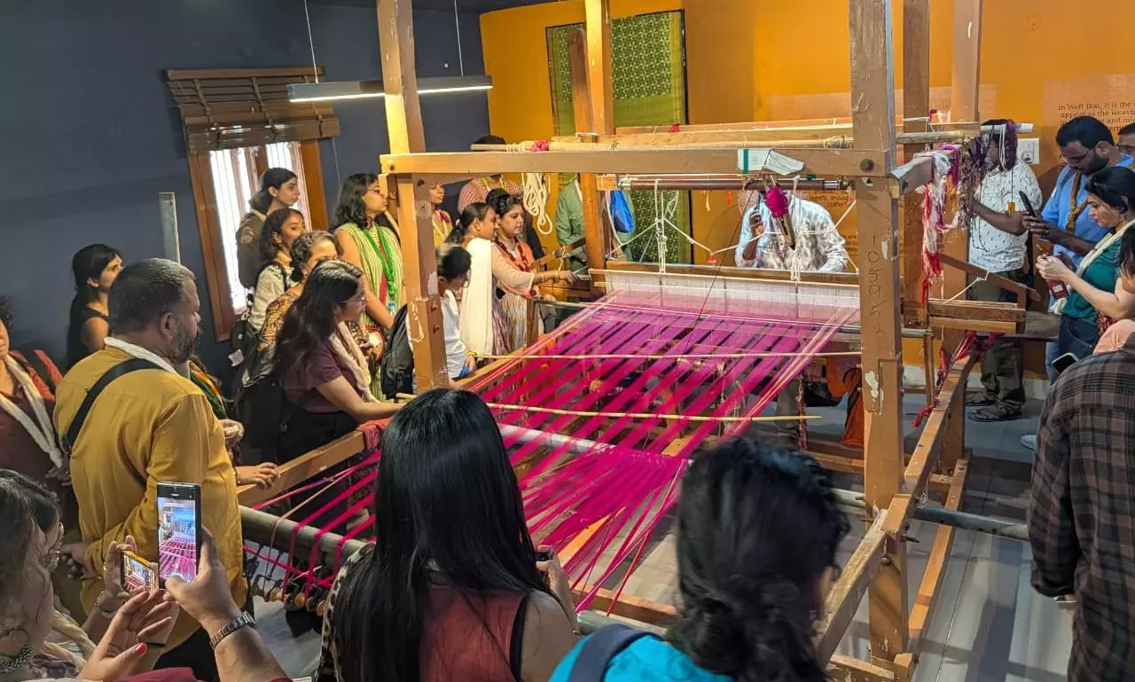Guided Heritage Tour Explores Pochampally’s Ikat Traditions And Village Life Guided Heritage Tour Explores Pochampally’s Ikat Traditions And Village Life