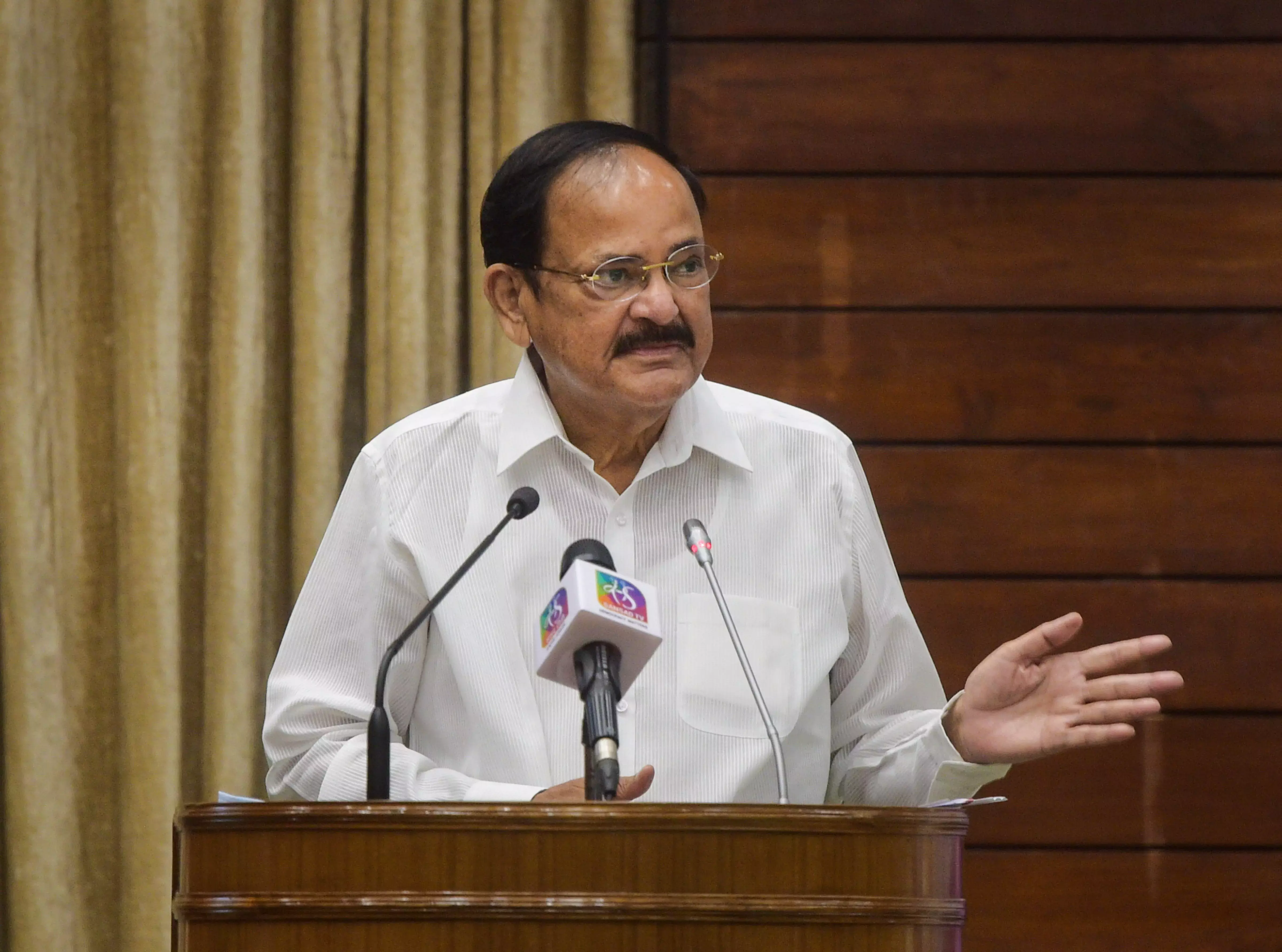 Venkaiah Naidu Opens Online Telugu Literary Conference Meet In Shanghai Venkaiah Naidu Opens Online Telugu Literary Conference Meet In Shanghai