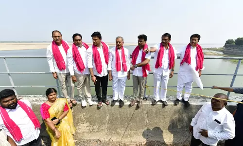 BRS Threatens Protest Over Delay In Kannepalli Pumping