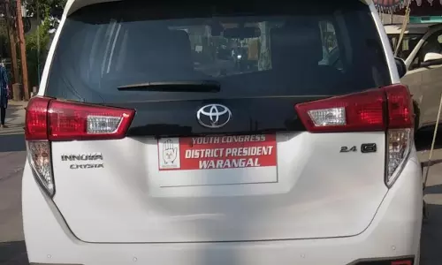 Vehicles Displaying Status But No Number On Plates Catching Attention