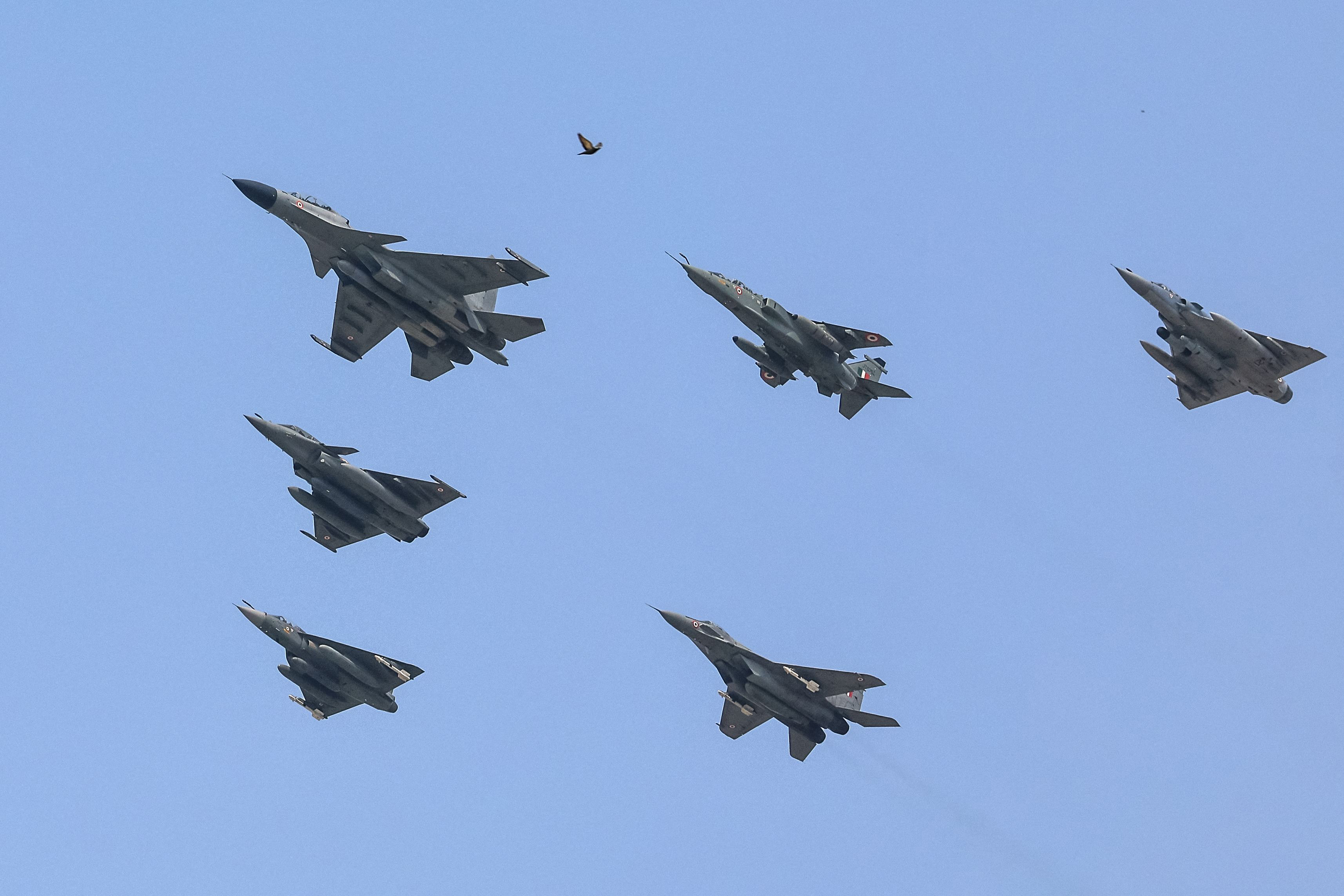 Aircraft from the Indian Navy and the Indian Army are also expected to participate, showcasing jointness in operations