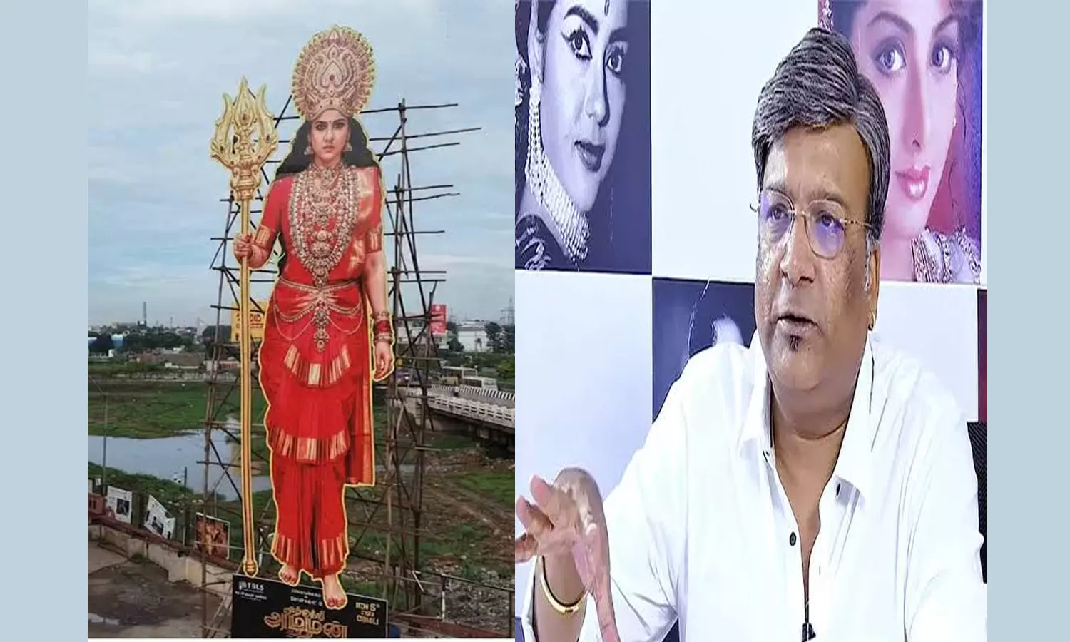 Nayanthara’s 60-Foot Cutout Makes Headlines, Kona Venkat Hails Fan Frenzy Nayanthara’s 60-Foot Cutout Makes Headlines, Kona Venkat Hails Fan Frenzy