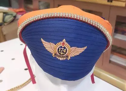 Udaipur Artisans Craft Special Turban to Honour Captain Smit Machchhar’s Bravery Udaipur Artisans Craft Special Turban to Honour Captain Smit Machchhar’s Bravery