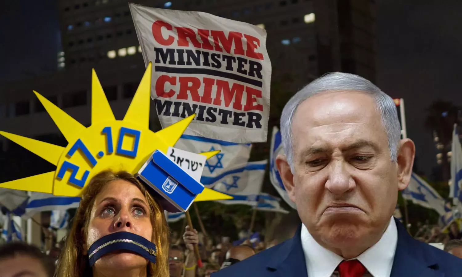 Faded Netanyahu Trails Behind Rival Eisenkot For Israel Knesset Polls Faded Netanyahu Trails Behind Rival Eisenkot For Israel Knesset Polls