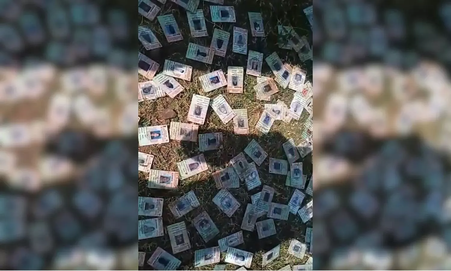 Hundreds of Voter IDs Found on Narmada River Banks in Madhya Pradesh Hundreds of Voter IDs Found on Narmada River Banks in Madhya Pradesh