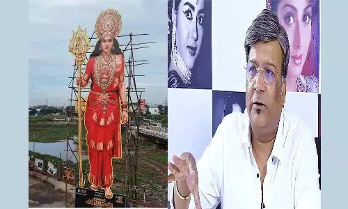 Nayanthara’s 60-Foot Cutout Makes Headlines, Kona Venkat Hails Fan Frenzy