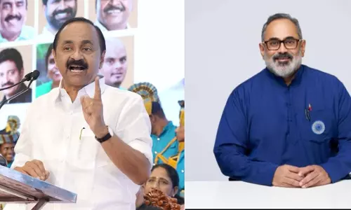 Fort Kochi Cafe Row: Rajeev Chandrasekhar Accuses Satheesan of Selective Secularism