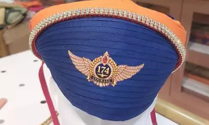 Udaipur Artisans Craft Special Turban to Honour Captain Smit Machchhar’s Bravery