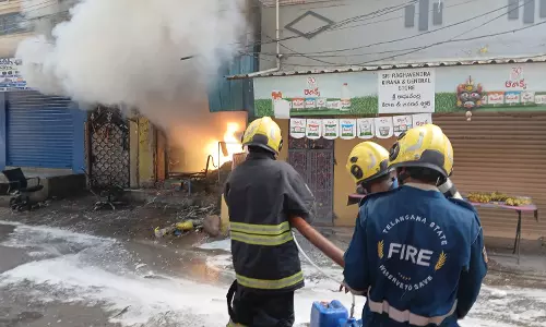 Massive Explosion At Scrap Shop In Ramanathpur, Owner Critically Injured