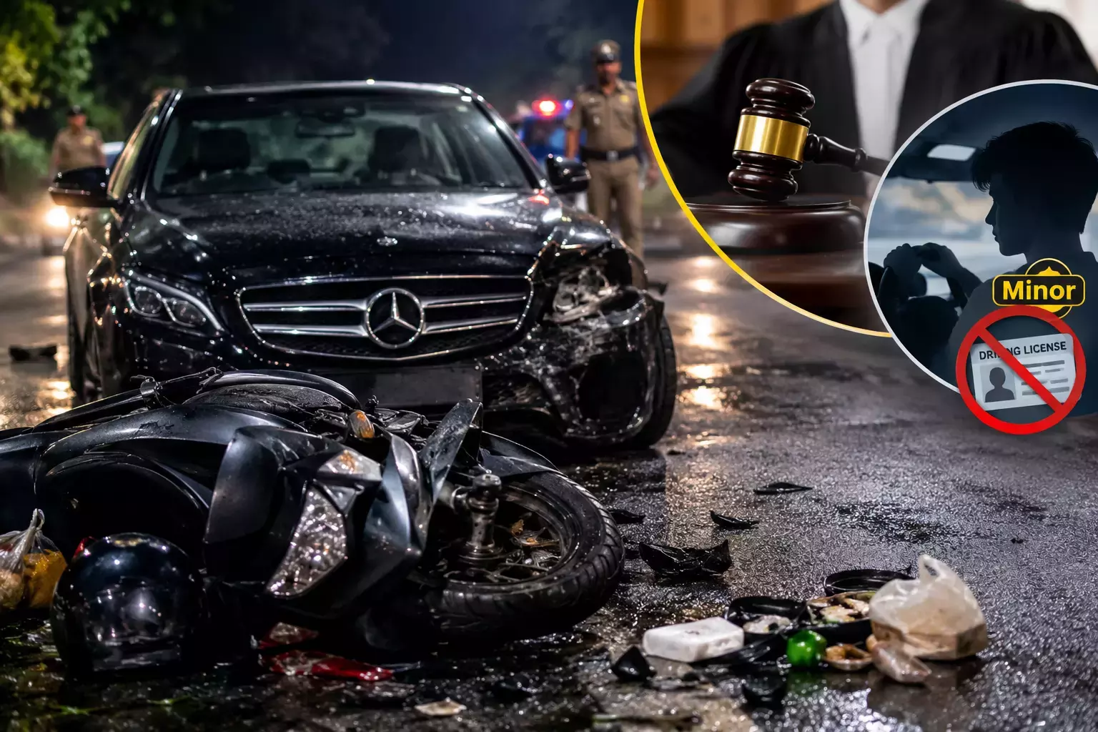Keralam: Judges Minor Son Gets Bail in Cheranalloor Fatal Crash Keralam: Judges Minor Son Gets Bail in Cheranalloor Fatal Crash