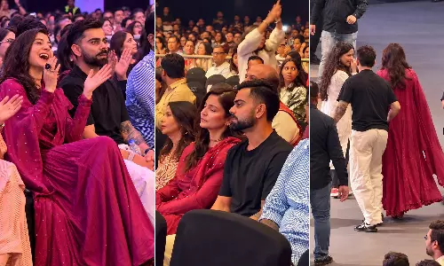 Anushka Sharma’s Chic Pink Anarkali Look At Mumbai Concert Anushka Sharma’s Chic Pink Anarkali Look At Mumbai Concert