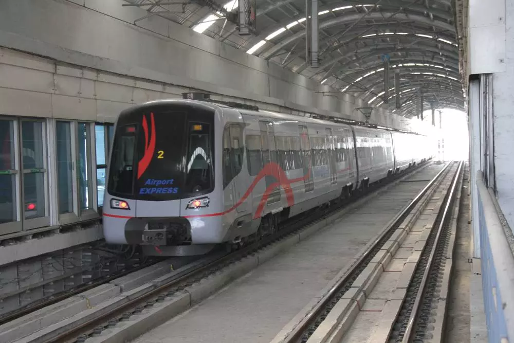 FIR filed After Posters Found Again on Delhi Metro Airport Express Line FIR filed After Posters Found Again on Delhi Metro Airport Express Line