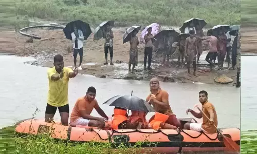 Bapatla Braces For Cyclone, Identifies 128 Vulnerable Habitations Bapatla Braces For Cyclone, Identifies 128 Vulnerable Habitations