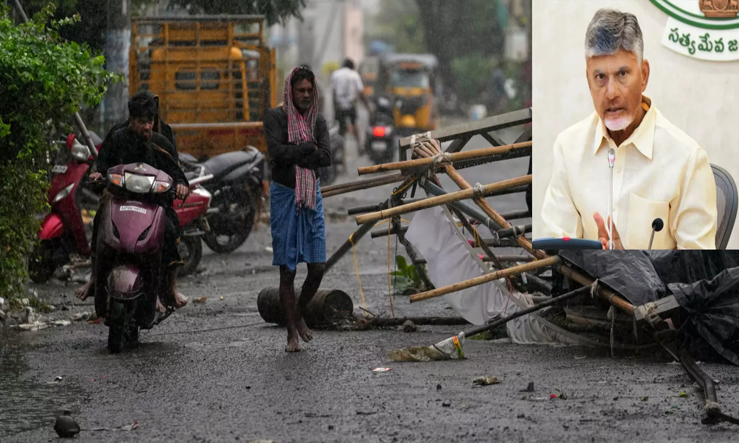 Cyclone Arnab: No Loss of Life Reported So Far, Says CM Naidu Cyclone Arnab: No Loss of Life Reported So Far, Says CM Naidu