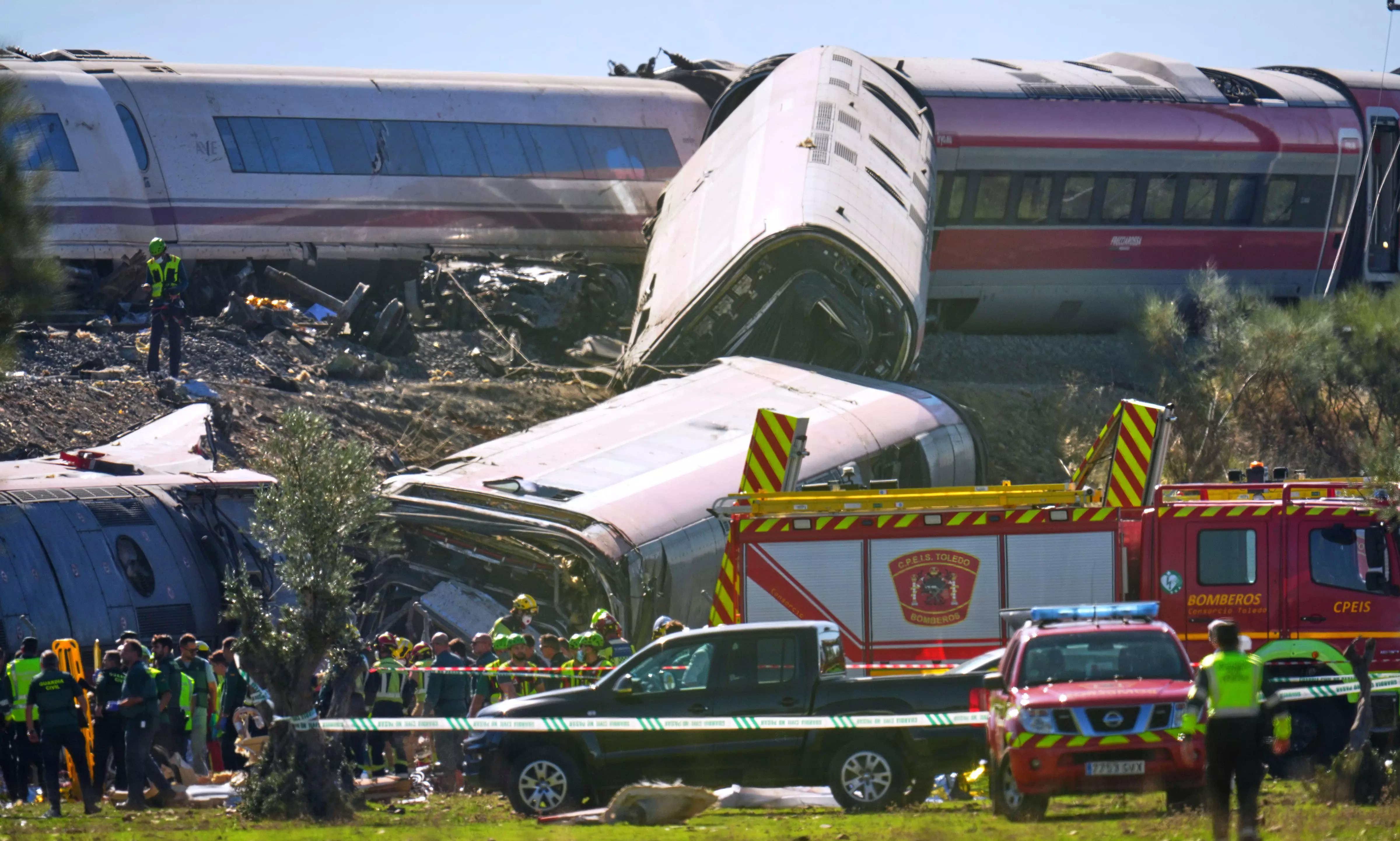 Spain Train Crash Death Toll Hits 64 in High-Speed Disaster Spain Train Crash Death Toll Hits 64 in High-Speed Disaster