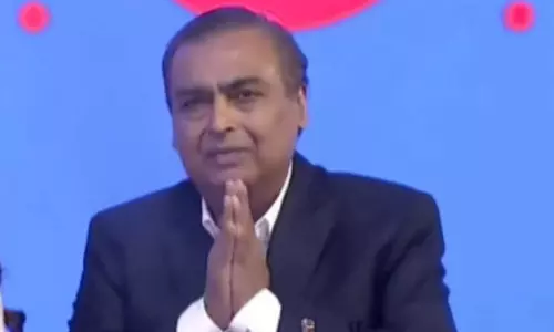 Mukesh Ambani Gets Emotional During Jio Platforms IPO Ceremony Mukesh Ambani Gets Emotional During Jio Platforms IPO Ceremony
