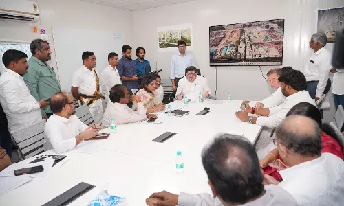 Ponnam Inspects New OGH Construction