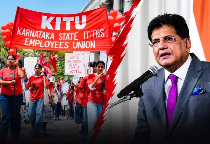 KITU Slams Piyush Goyal’s Remarks on India’s Work Culture KITU Slams Piyush Goyal’s Remarks on India’s Work Culture