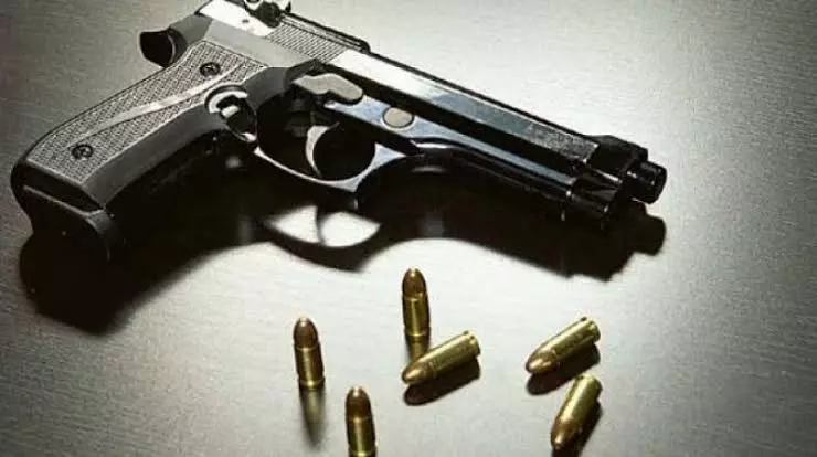 Police Seize Former Sarpanch’s Revolver For Firing At Dasara Event Police Seize Former Sarpanch’s Revolver For Firing At Dasara Event
