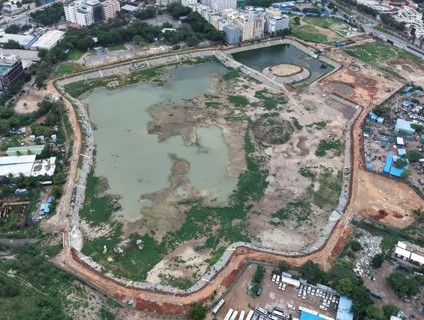 HYDRAAs First Phase Of Lake Restoration Almost Complete; Lakes To Be Inaugurated By CM Revanth HYDRAAs First Phase Of Lake Restoration Almost Complete; Lakes To Be Inaugurated By CM Revanth
