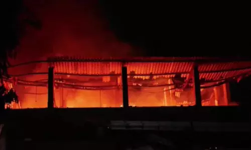 Goa: Fire Guts Shops In Vasco, CM Sawant Assures Aid