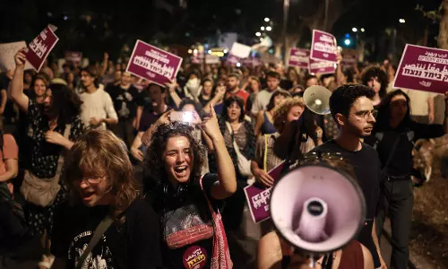 Protests for Jewish-Arab Govt as Israel Election Results Remain Uncertain