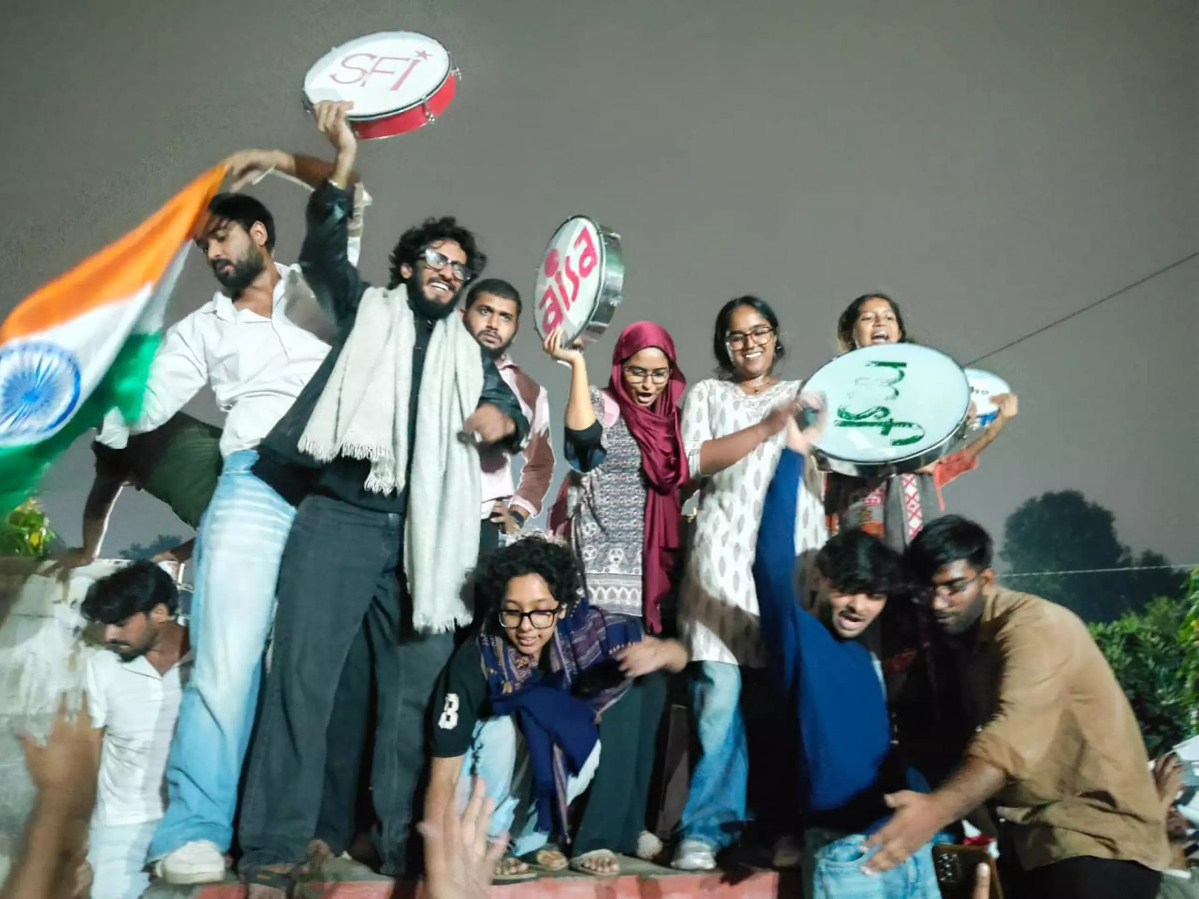 Jamia Students Celebrate Union Constitution Deadline For May 2027 Jamia Students Celebrate Union Constitution Deadline For May 2027