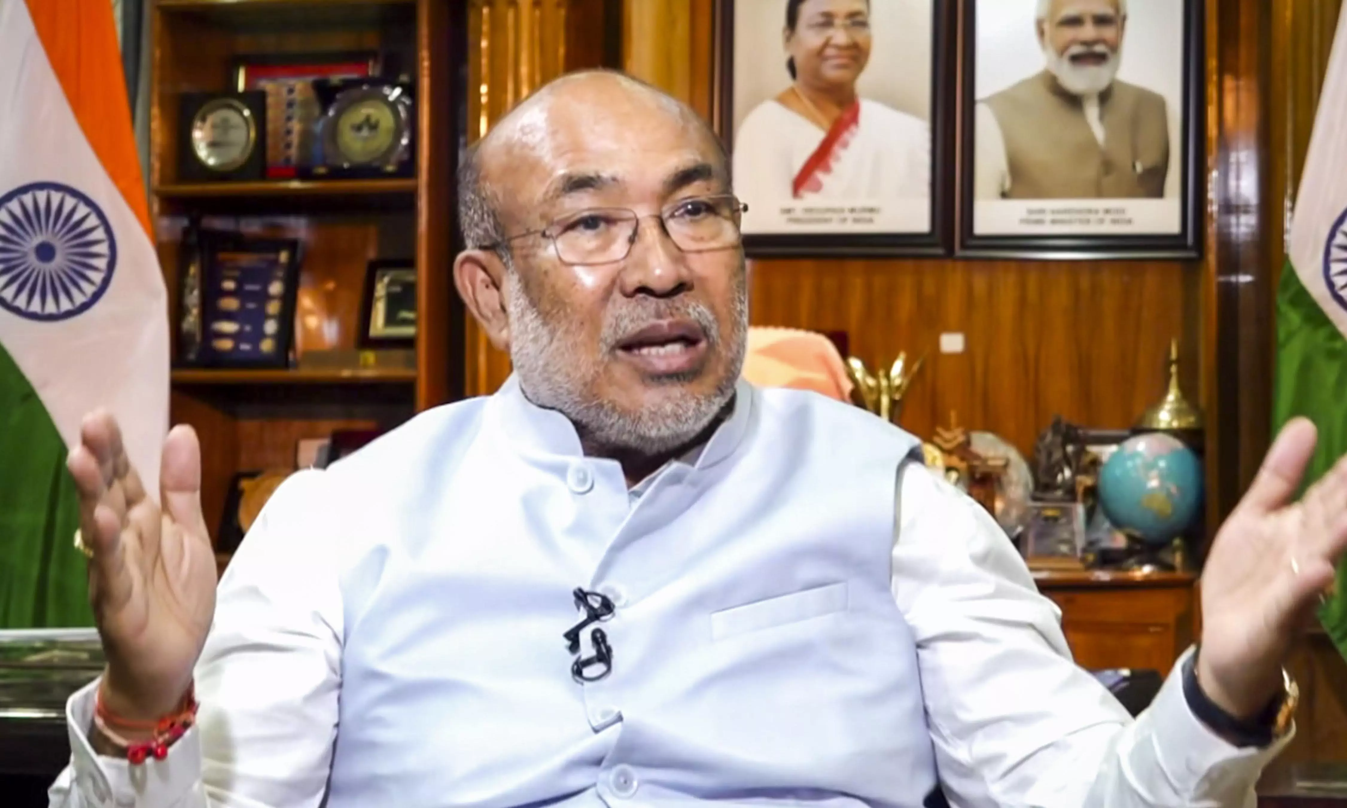 Biren Questions Manipur Killings, Alleges Internal Plot Behind His Ouster Biren Questions Manipur Killings, Alleges Internal Plot Behind His Ouster