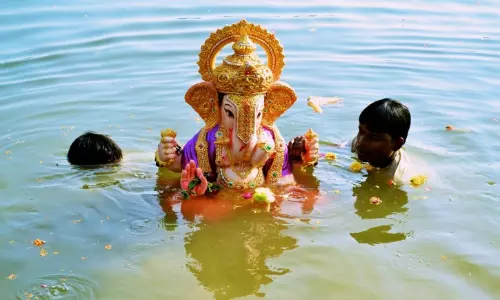 Immersion Spiked Hussainsagar Pollution Levels: TGPCB