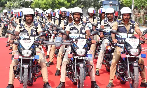 Round-the-Clock Two-Wheeler Patrol Launched by Tambaram Police