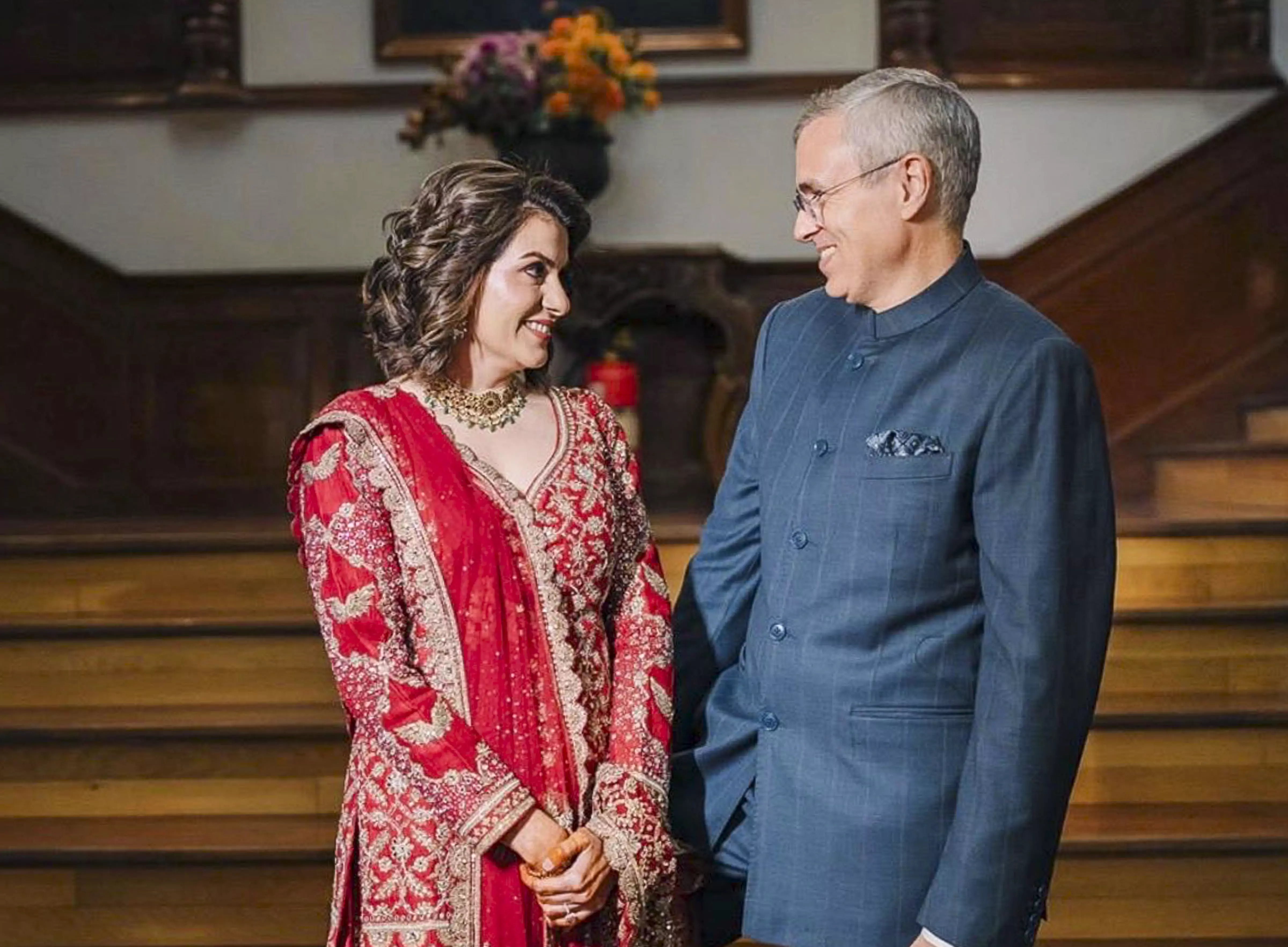 Omar Abdullah Ties Knot with Journalist Nidhi Razdan Omar Abdullah Ties Knot with Journalist Nidhi Razdan