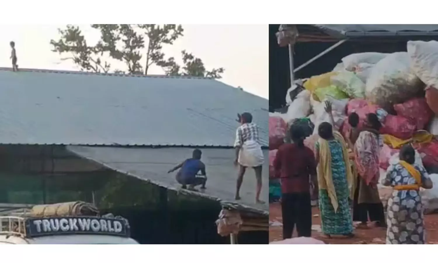 Construction Worker Rescues Toddler From 20 feet Shed In Kerala Construction Worker Rescues Toddler From 20 feet Shed In Kerala