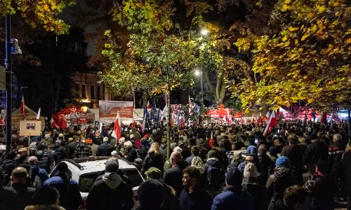 Protests Erupt in Poland Over Suspension of Court Chief