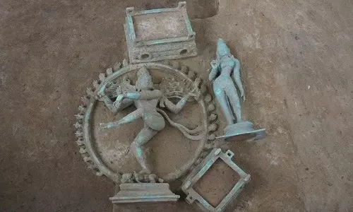 Chola-Era Bronze Idols of Nataraja, Sivakami Found in Nagapattinam