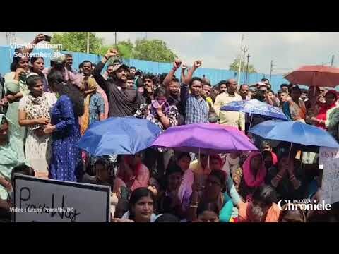 AndhraPradesh : Citizens Demand Naval Authorities to Allow movement near SBC